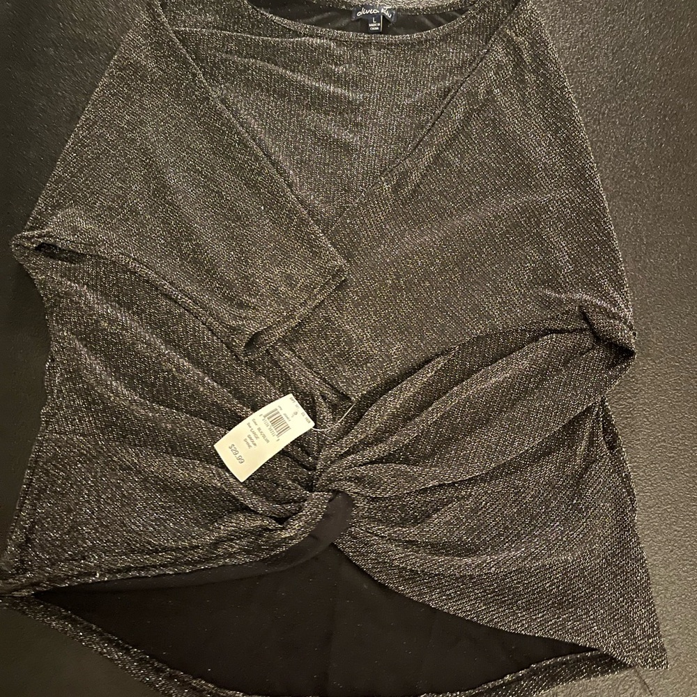 WEMONS TOP WITH SHINE